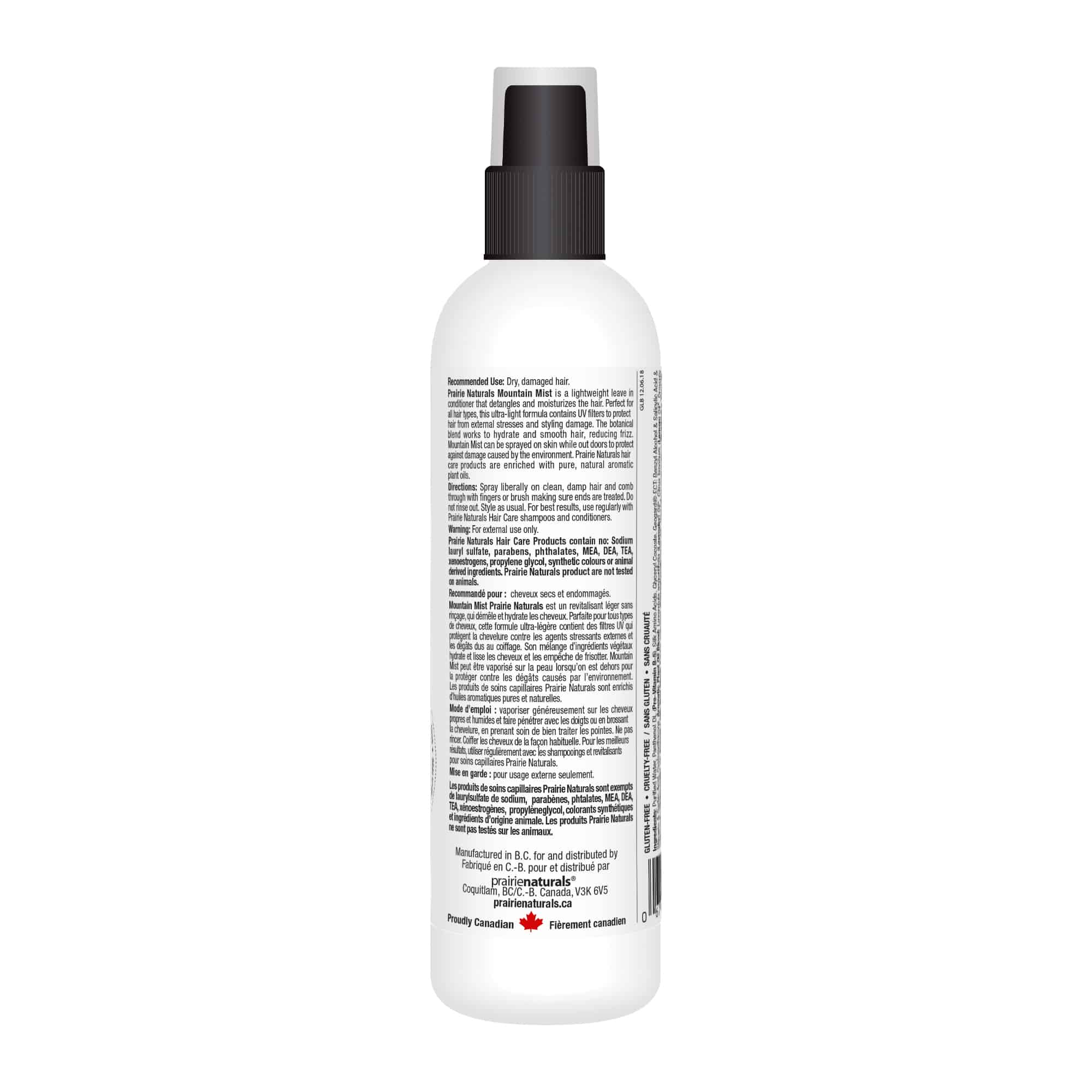 Mountain Mist Conditioning Spray – Prairie Naturals Mountain Mist Conditioning Spray – Prairie Naturals