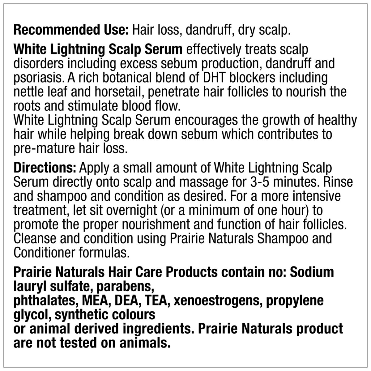 White Lightning Scalp Serum - Image 3