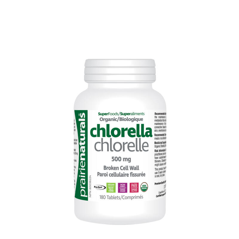 Organic Chlorella Prairie Naturals