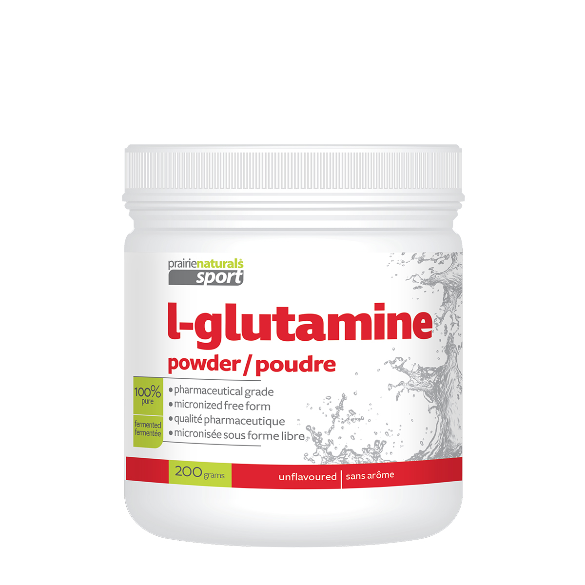 L-Glutamine en poudre – Prairie Naturals