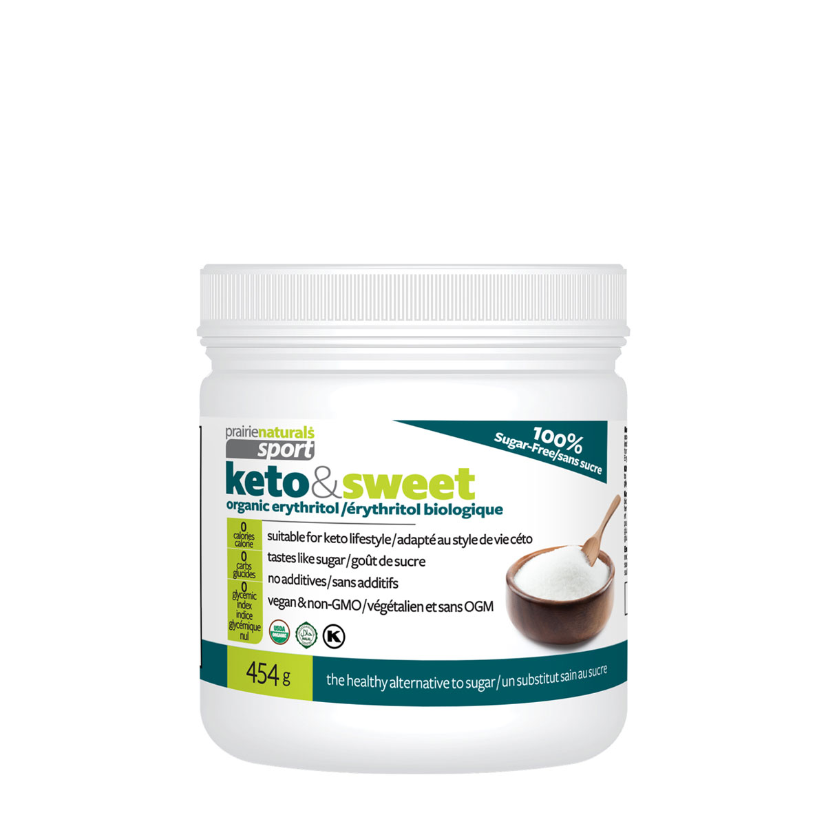 Erythritol biologique Édulcorants Keto & Sweet