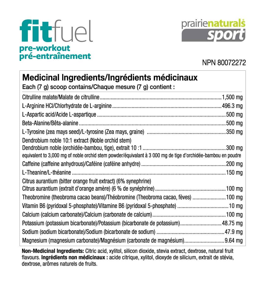  Creatine, BCAA powder  PN-Fit-Fuel-INGR-WEB