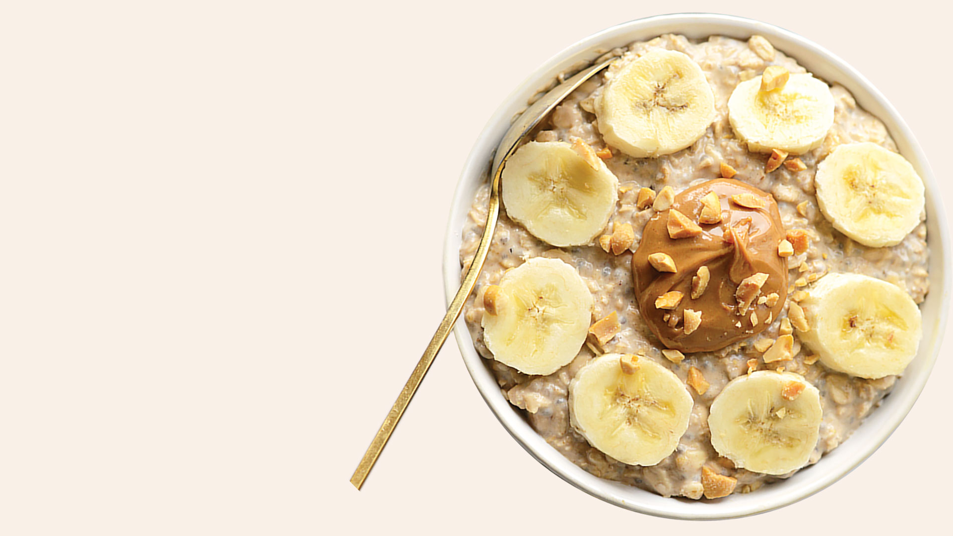 Featured Image for “Peanut Butter Banana Overnight Oats”