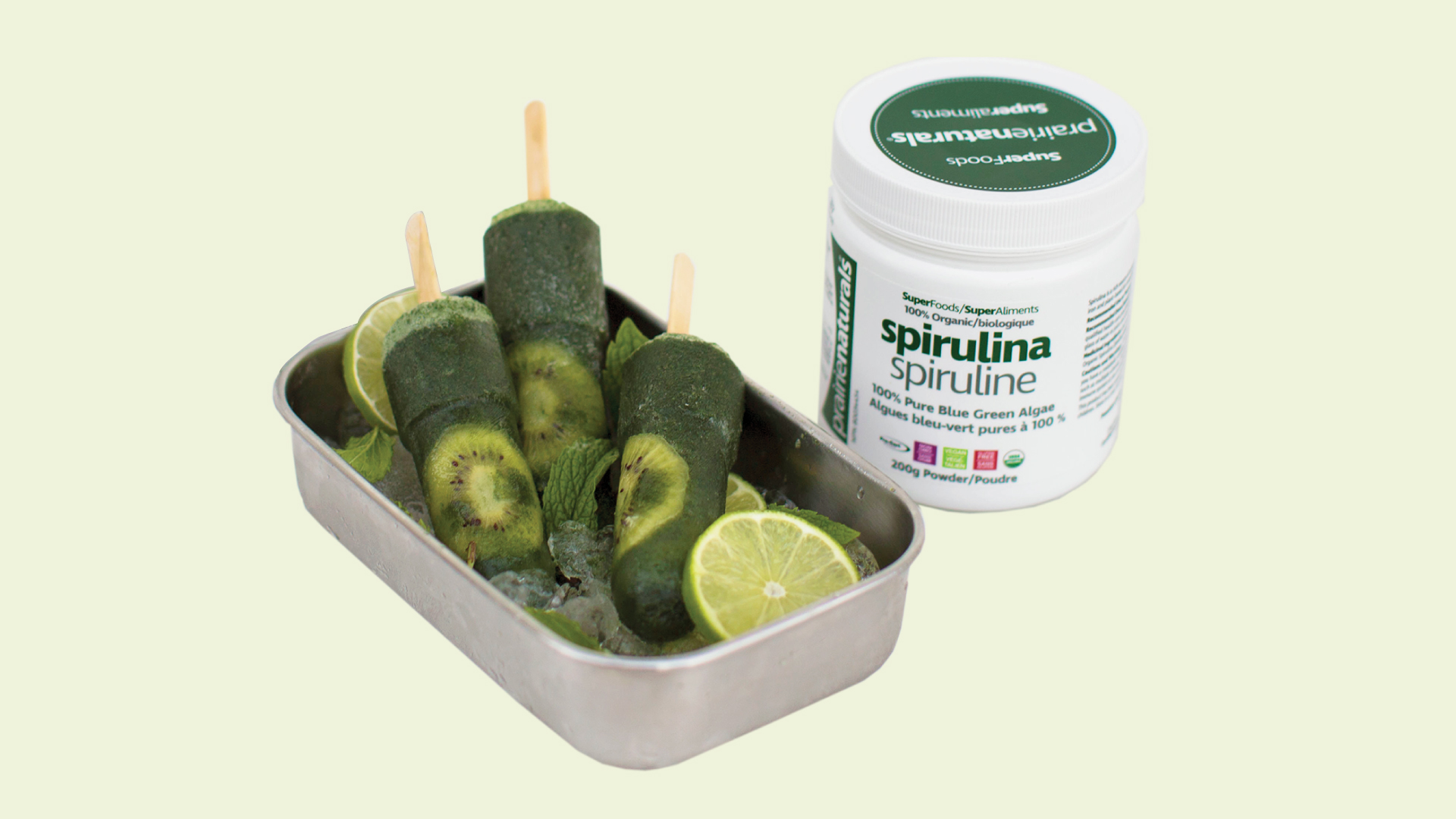 Featured Image for “Organic Spirulina Popsicles”