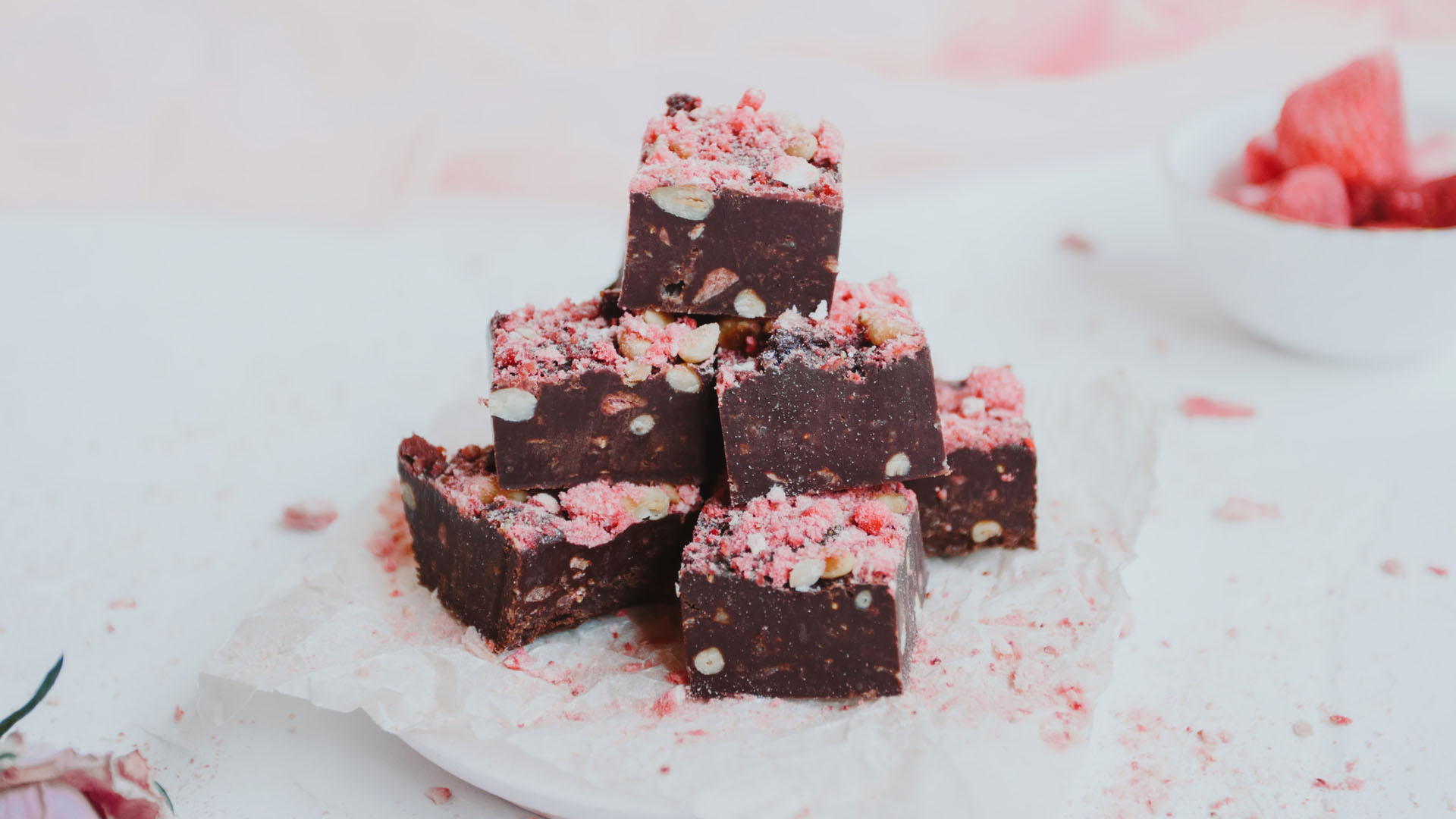 Featured Image for “Valentine’s Day Fudge”