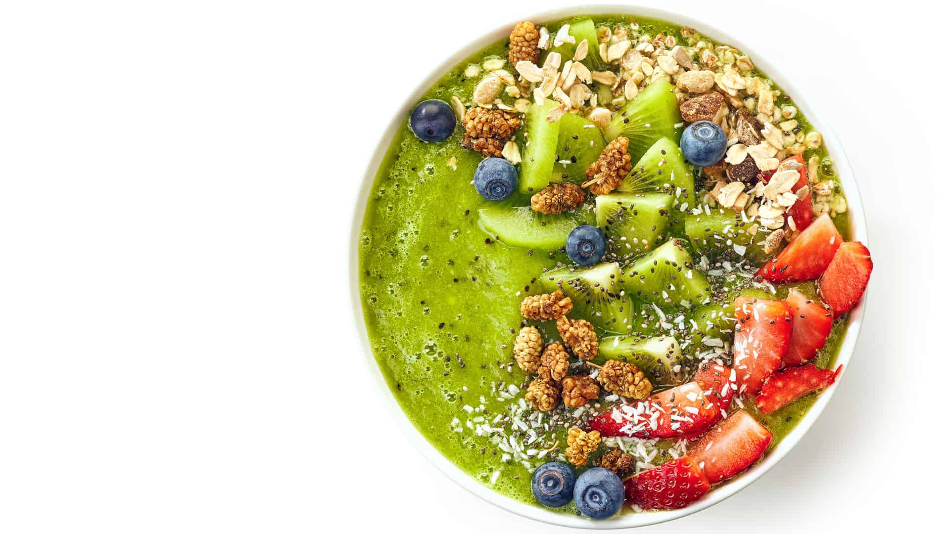 Featured image for “SuperFood Greens Smoothie Bowl”